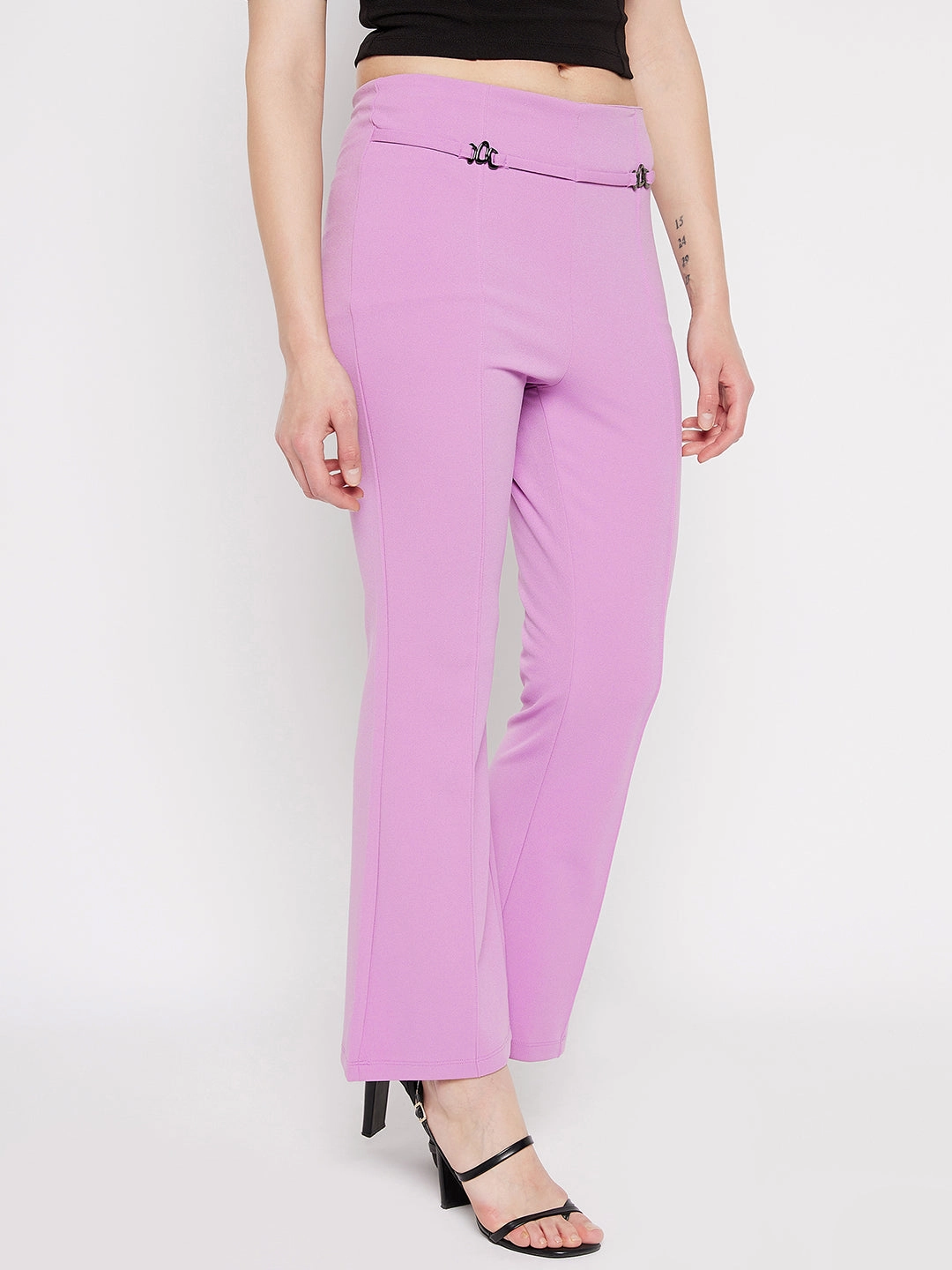 Comfort Wear Stay Flexible Madame Mauve Trouser