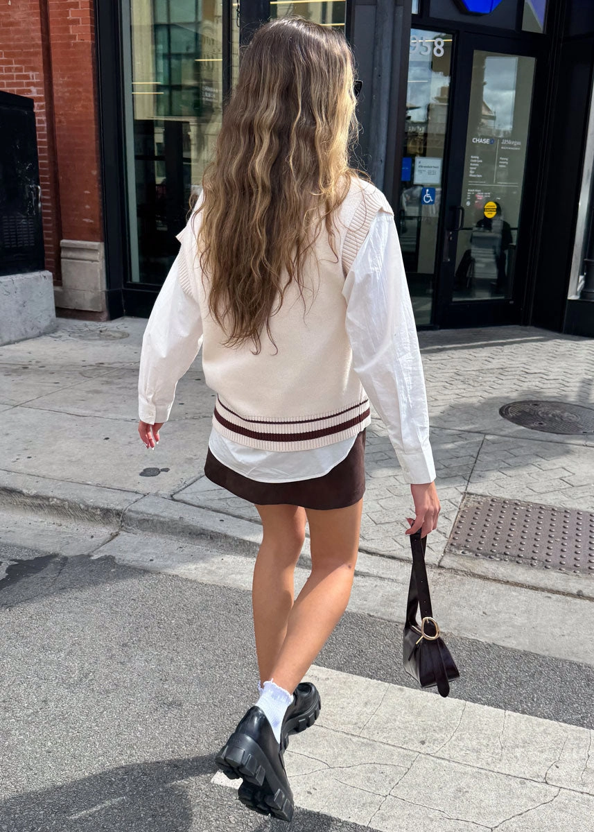 Fletcher Sweater Vest - Crystal Breathable Fit Design