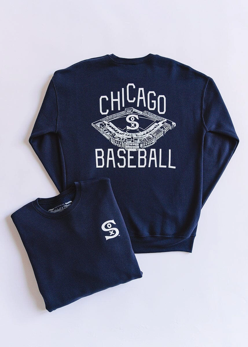 Anti Static Finish Chicago Baseball Sox Stadium Fleece
