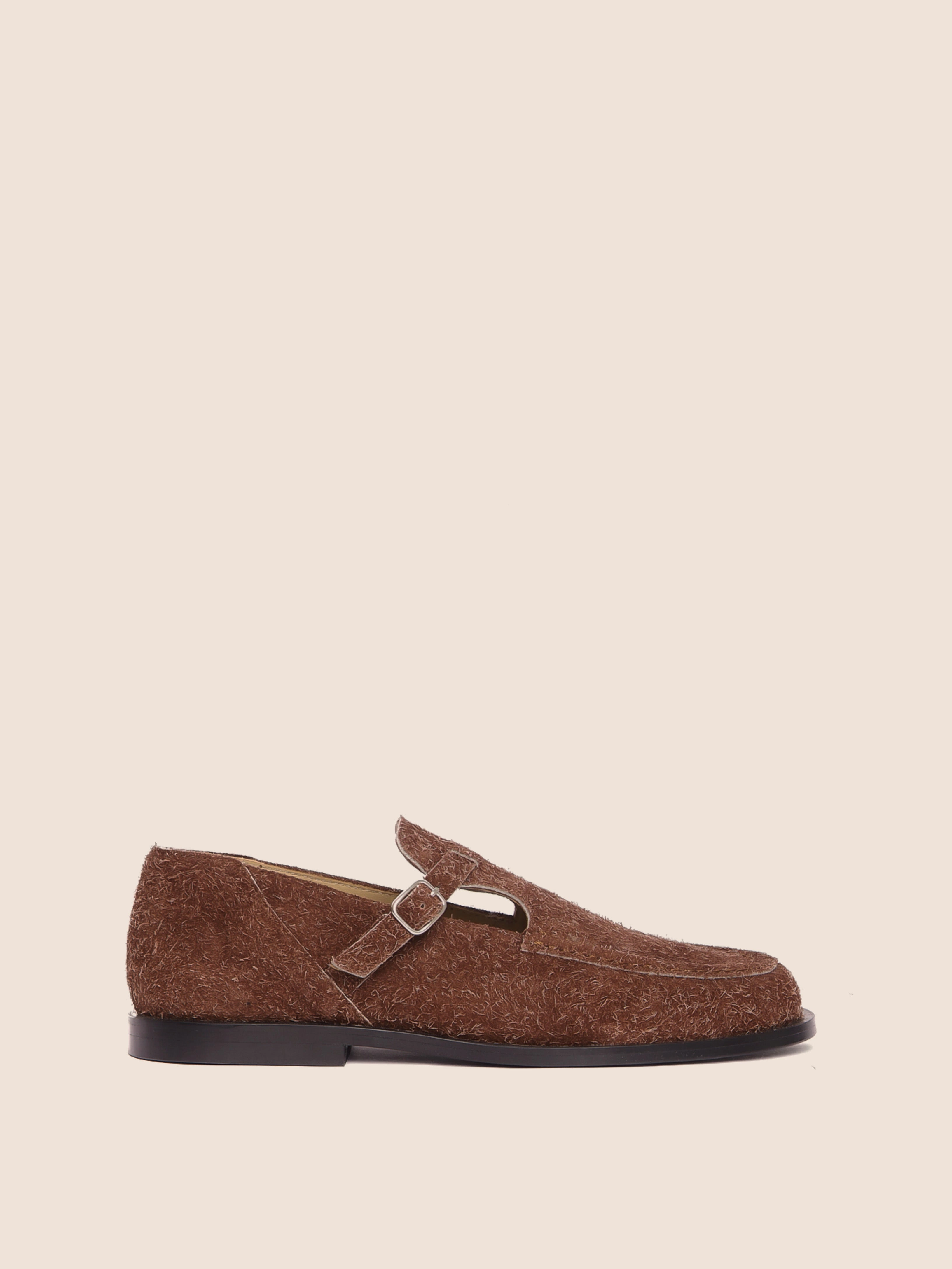 Play Walk Leather Zafra Brown Flat