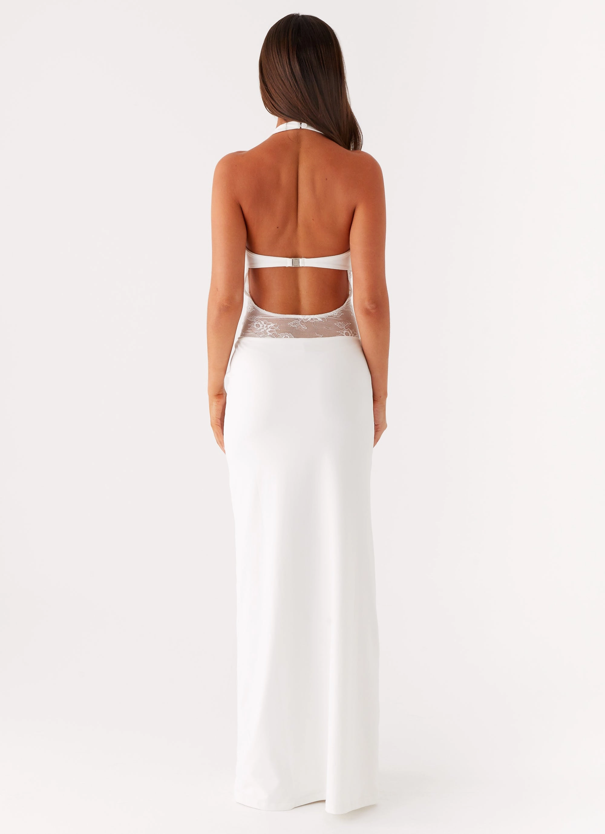 Main Focus Maxi Dress - White Lightweight Feel Versatile Layers