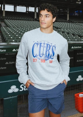 Cubs Championship Sweatshirt Cozy Knit Winter Fashion