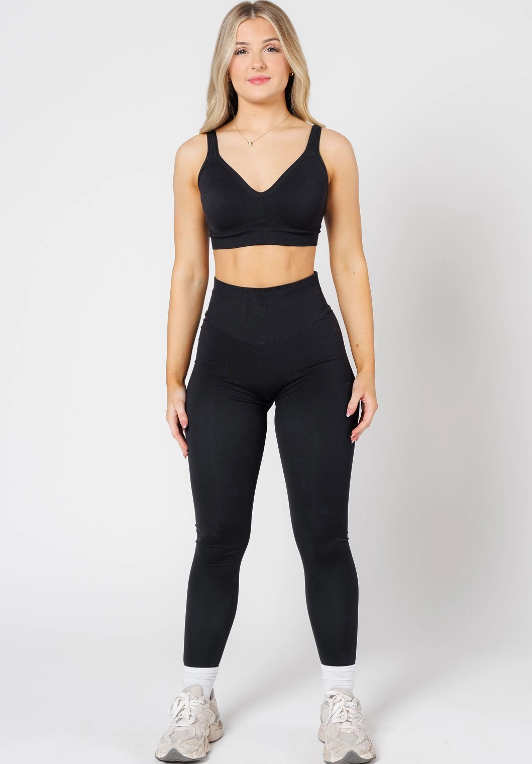 CurveFlex Hourglass Sculptseam? Plus Seamless Legging Black Seamless Design Holiday Outfit