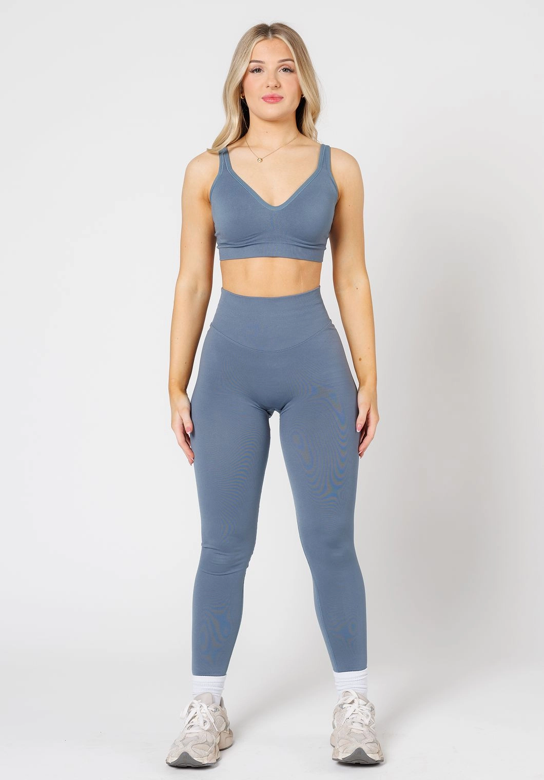 Pilates Session Soft Touch Perfect Fit Design CurveFlex Hourglass Sculptseam? Plus Seamless Legging Slate