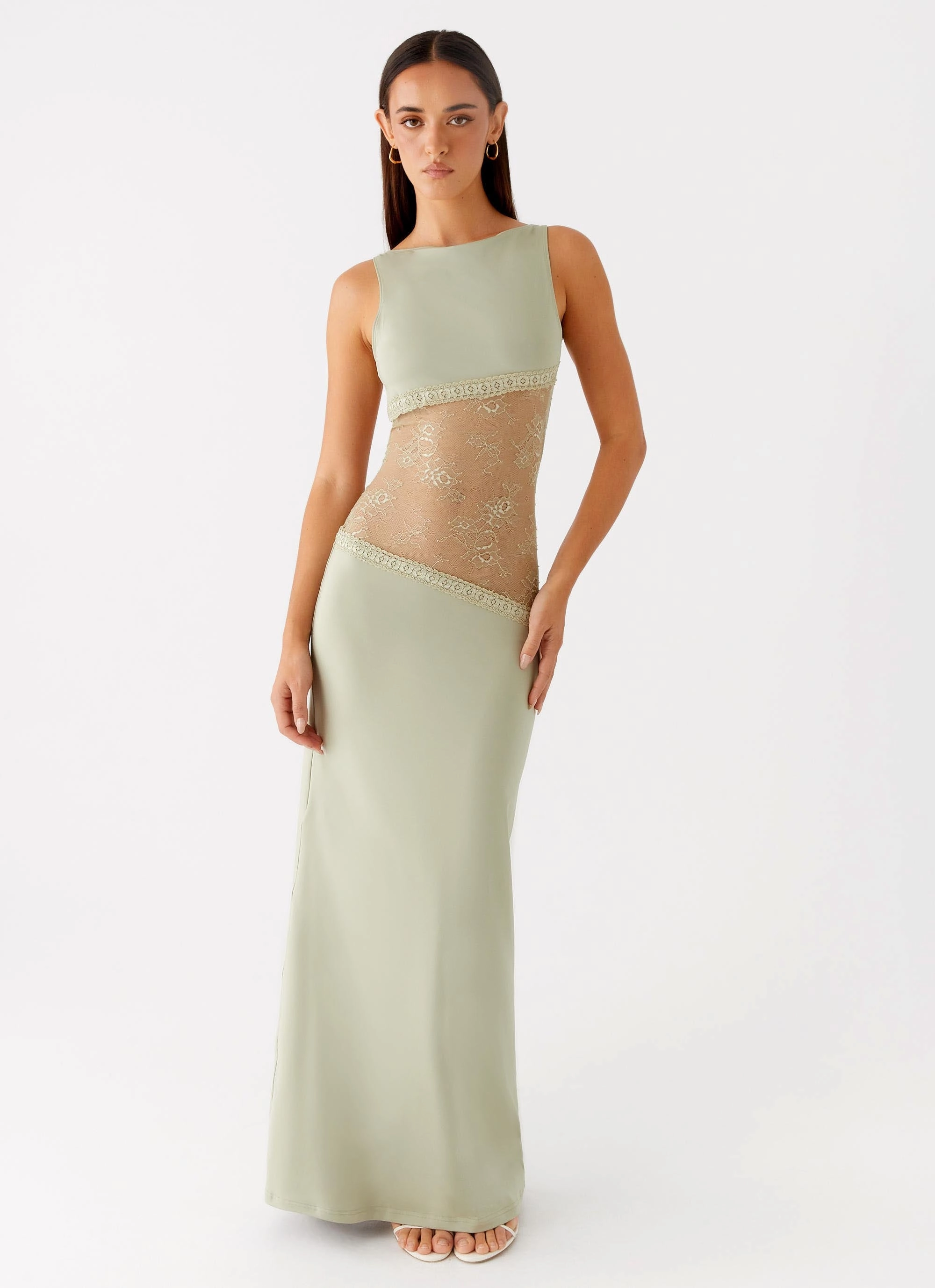 Lucinda Maxi Dress - Sage New York Effortless Wear