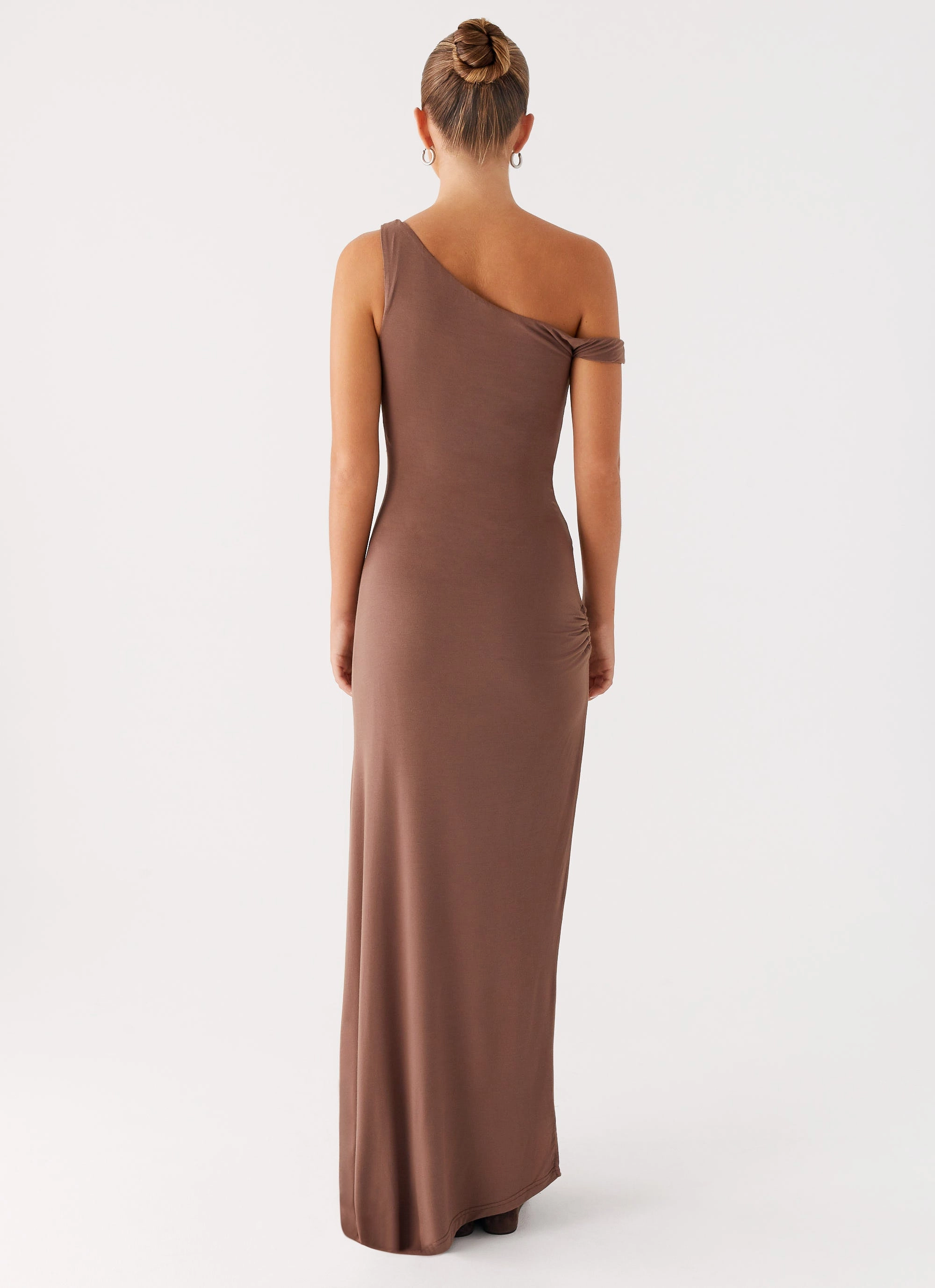 Stylish Look Dalla Maxi Dress - Dark Chocolate