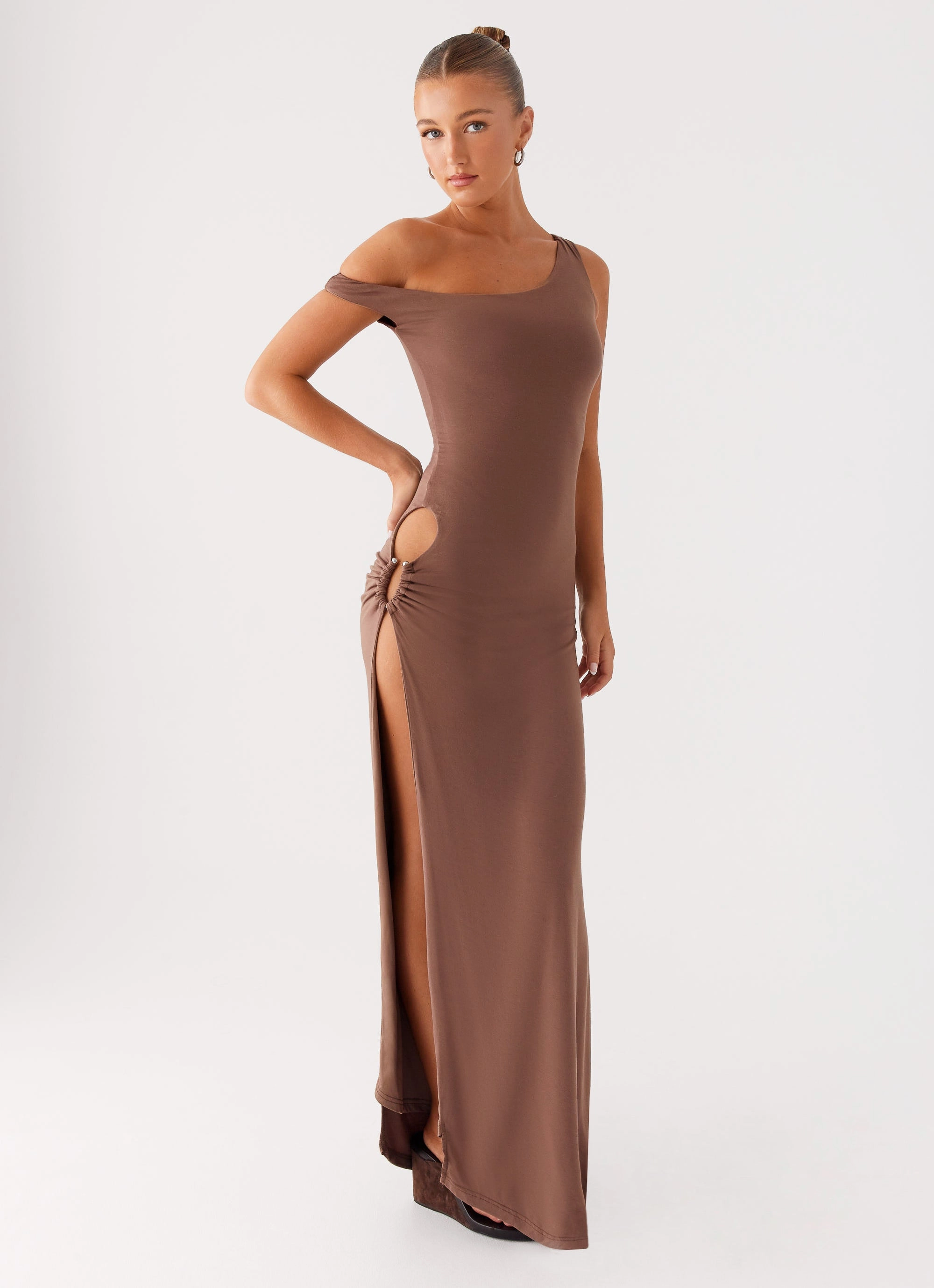 Modern Comfort Dalla Maxi Dress - Dark Chocolate
