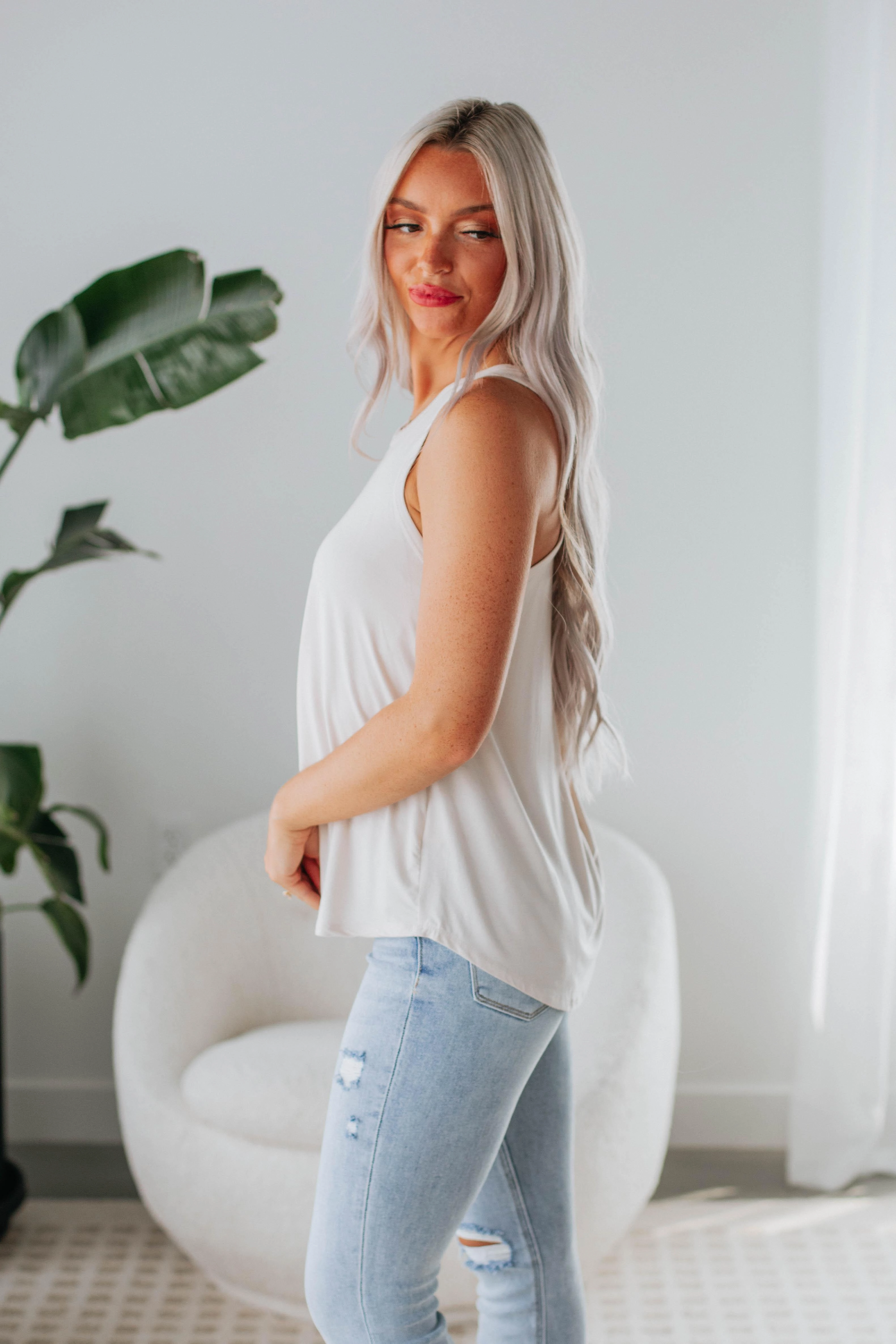 Desert use Dava Basic Tank - Natural