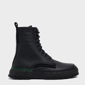 Reliable Fit Slip Resistant Outsole 1992 Boot in Black Corn Leather from Vir??n