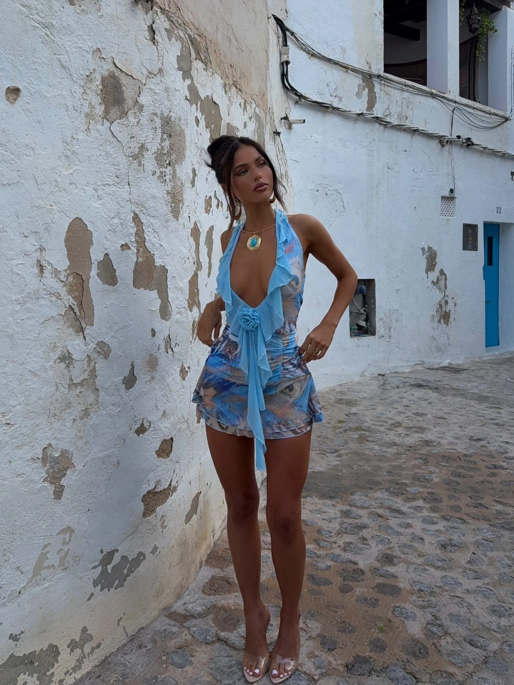 DIANNA MINI DRESS SIENA Romantic Hour Formal Look