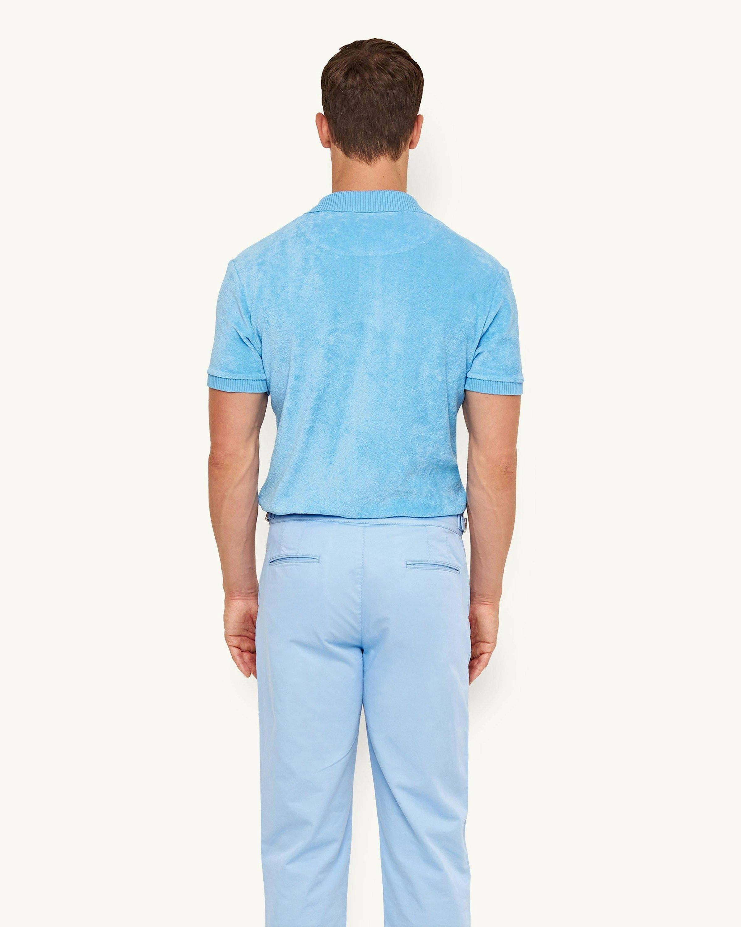 Dr No Towelling Polo Casual Essentials