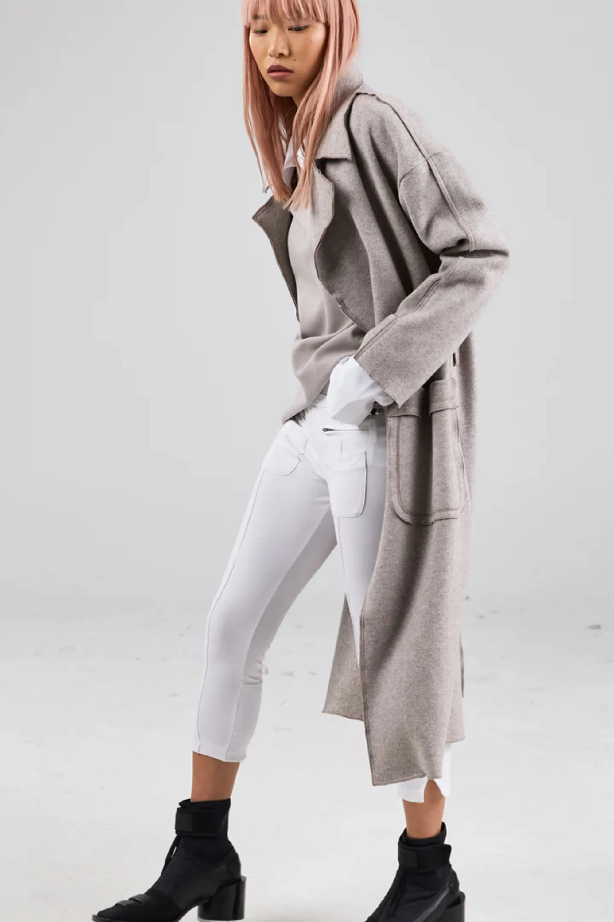 dref by d - DD0183 Ionian Coat Casual Feel Soft Layers