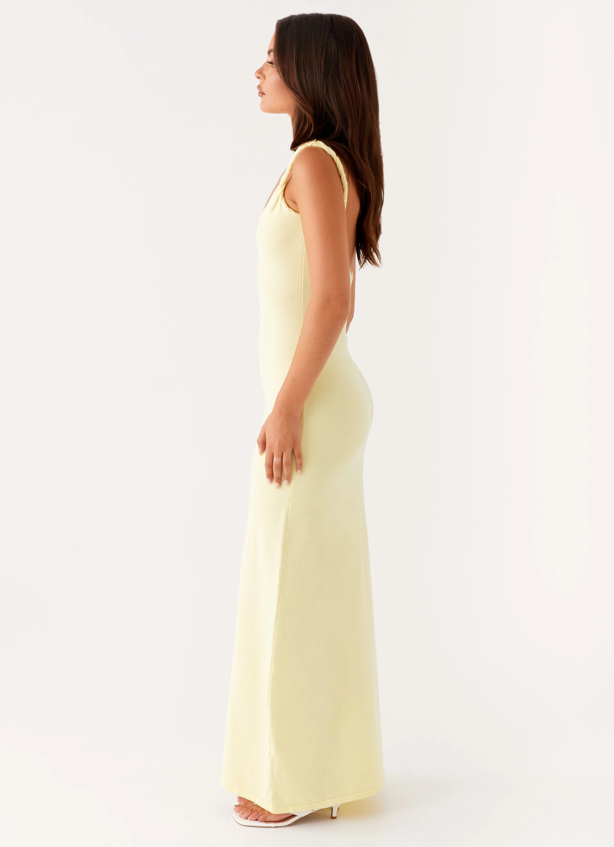 Lunch Date Anastasia Maxi Dress - Yellow