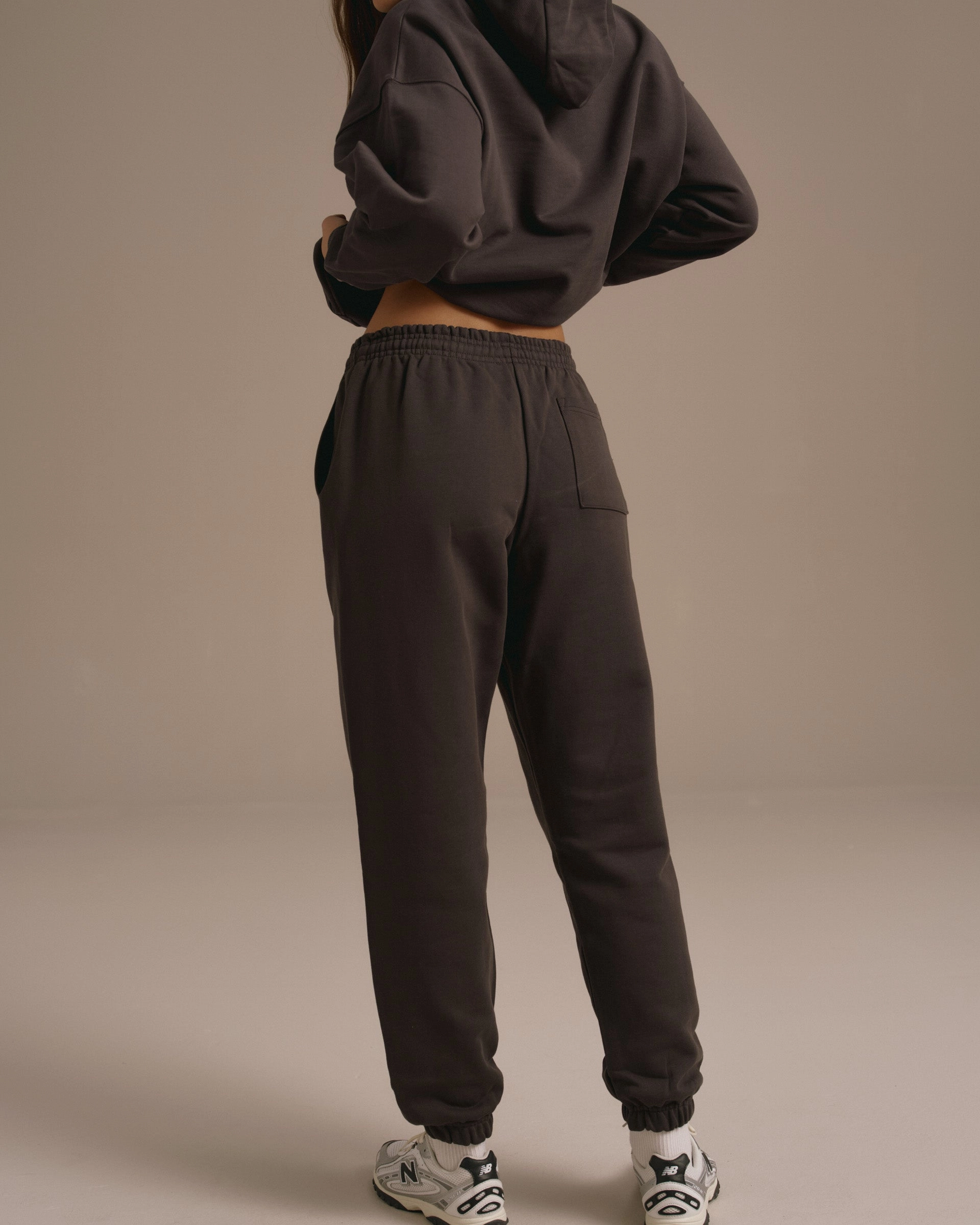 Varsity Sweatpants - Coffee Bean Essential Wear