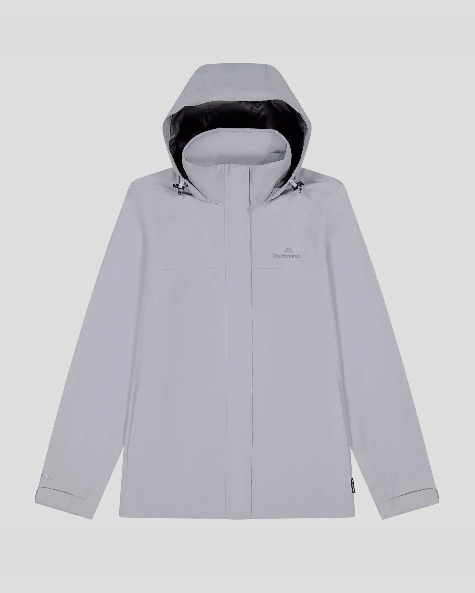 Heat Sealed Edges Multi Directional Stretch Andulo Women's Rain Jacket v3 - Light Haze