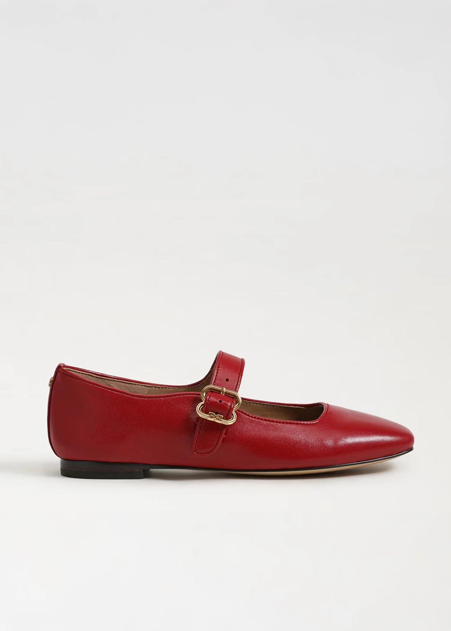 Relaxed Design Food Fest Sam Edelman Michaela Mary Jane Flat (Scarlet) - FS