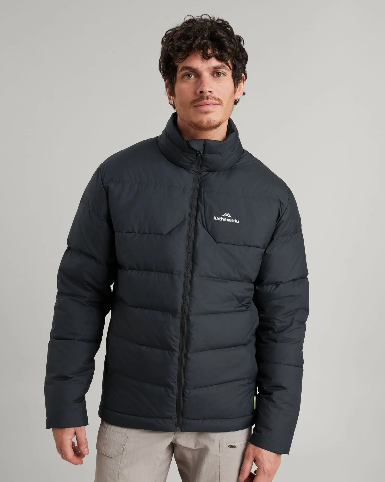 Men's Epiq Down Jacket - Black Recycled Material Blend
