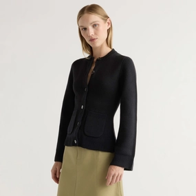 Fashion Must-Have Eames Organic Cotton-Wool Cardigan Urban Comfort
