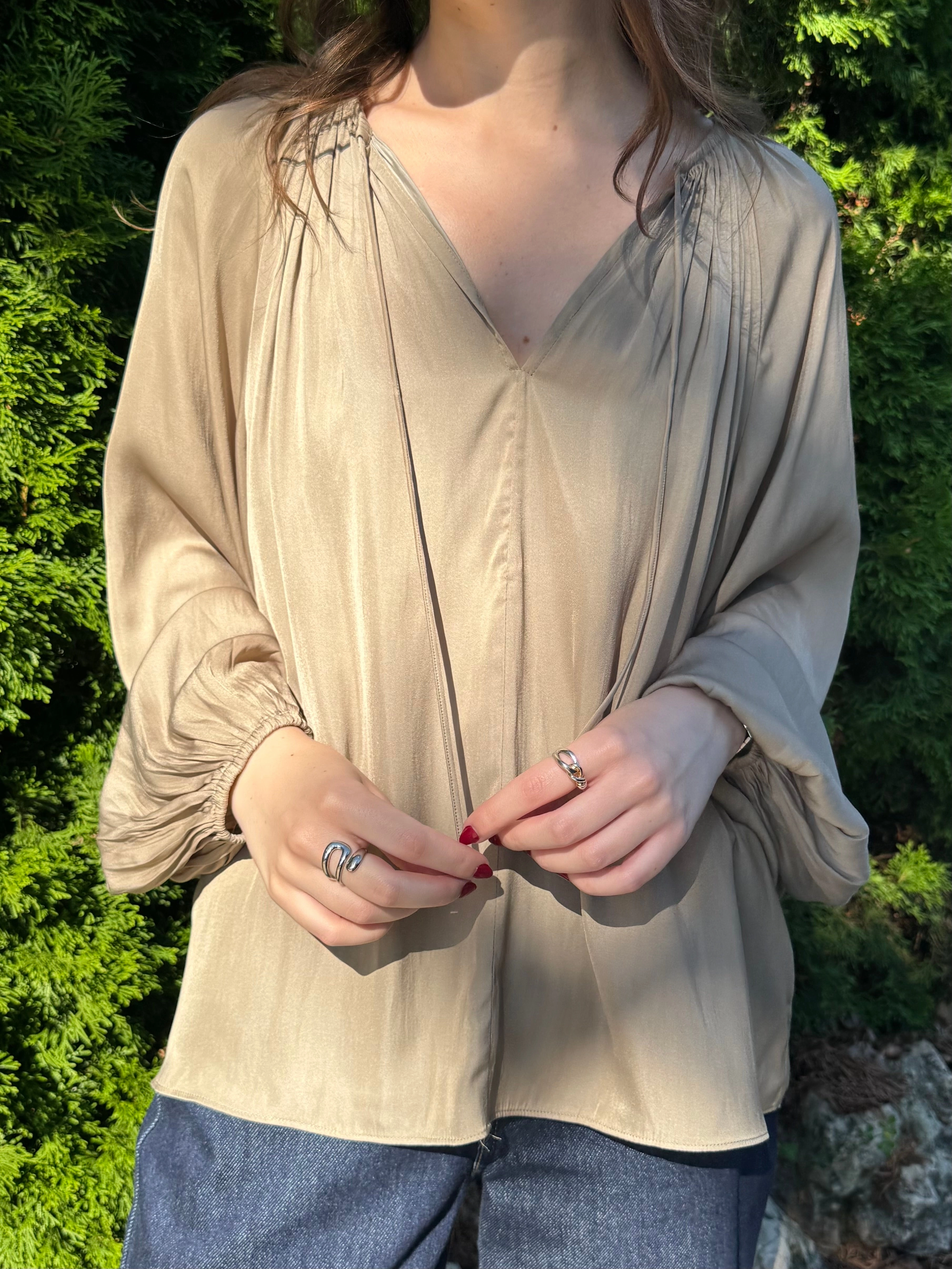 EARL GREY Blouse Machine - made