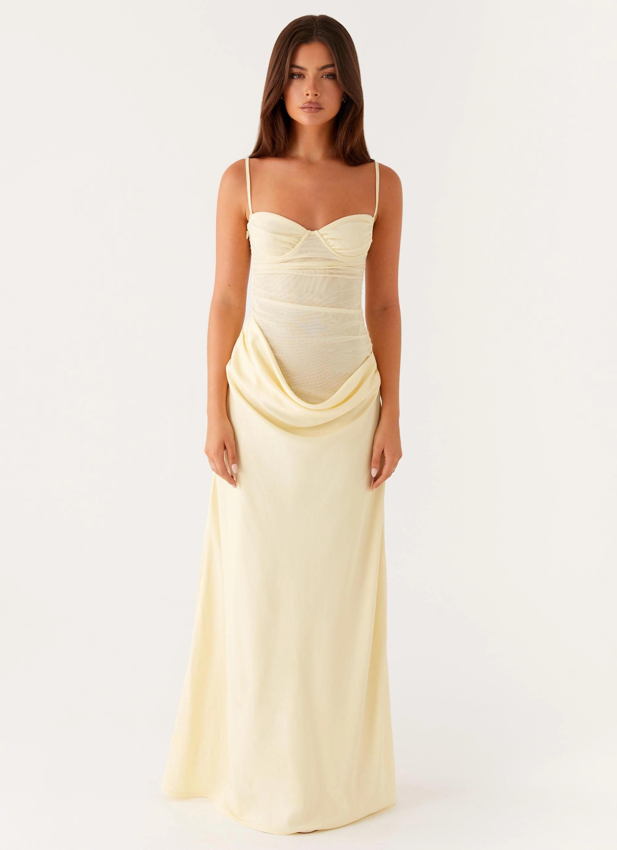 Multi Season Romy Maxi Dress - Yellow