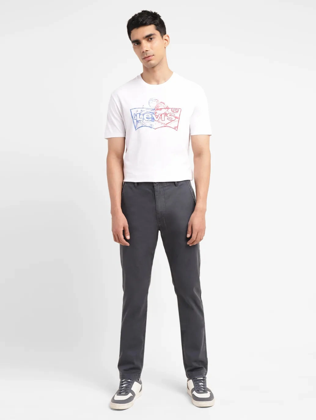 StaticDissipativeFabric Men's 512 Grey Slim Tapered Fit chinos