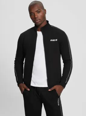 Layered Protection Eco Black Mickey Zip Active Jacket