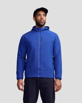 Men's Seeker Primaloft Active Hooded Jacket - Bright Navy TapedSeamConstruction Wind Protection