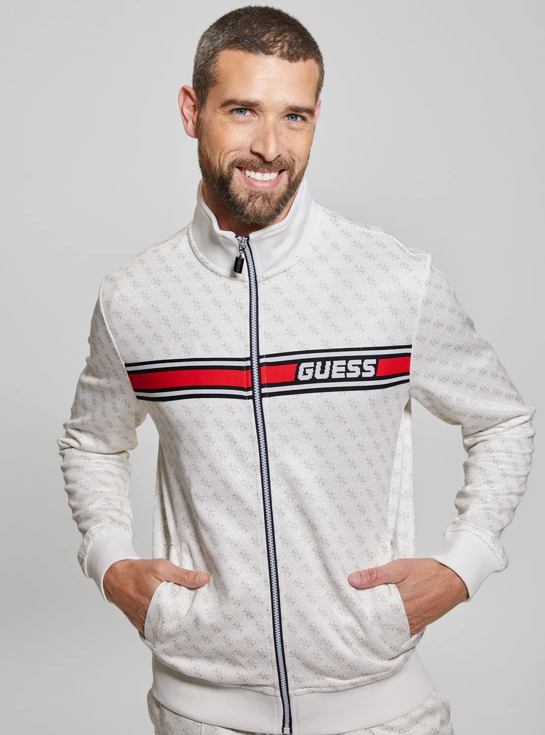 Eco White Logo Korbin Active Jacket QuickRelease Buckles