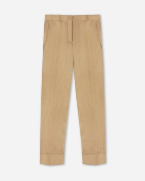 Regular fit linen trousers Active Layer