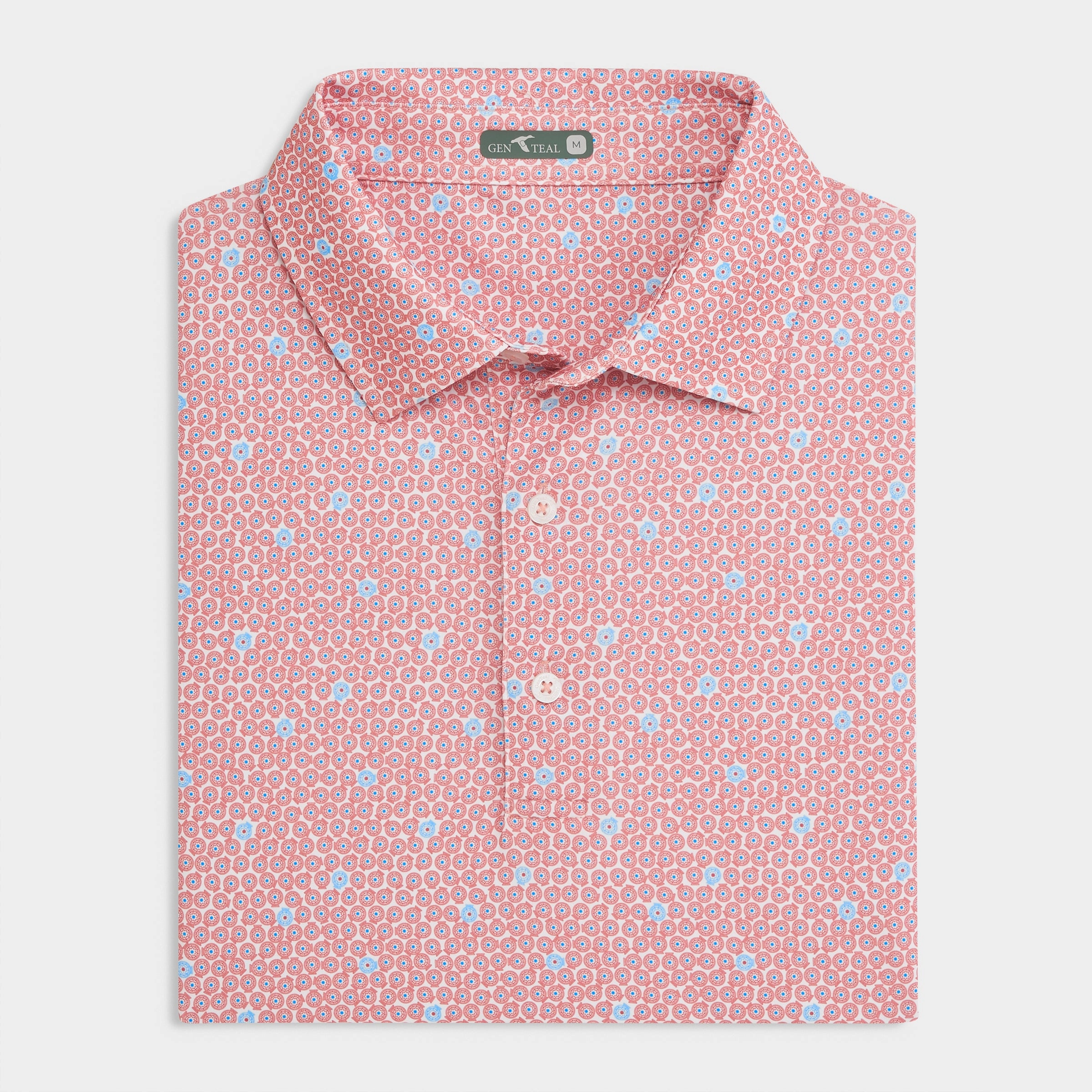 Effortless Layer Dynamic Appearance Reels Printed Performance Polo