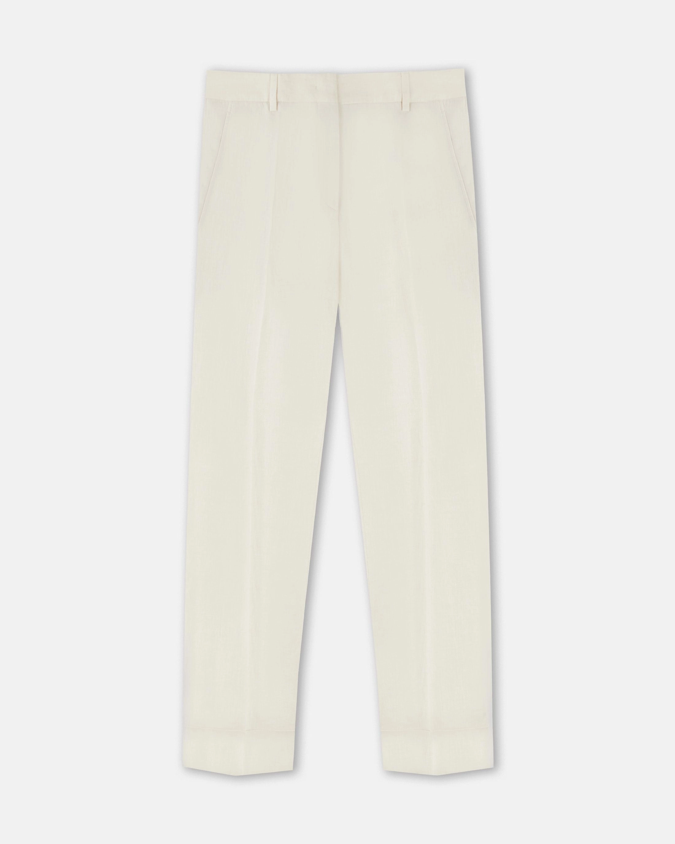 Regular fit linen trousers Ultimate Comfort On The Go