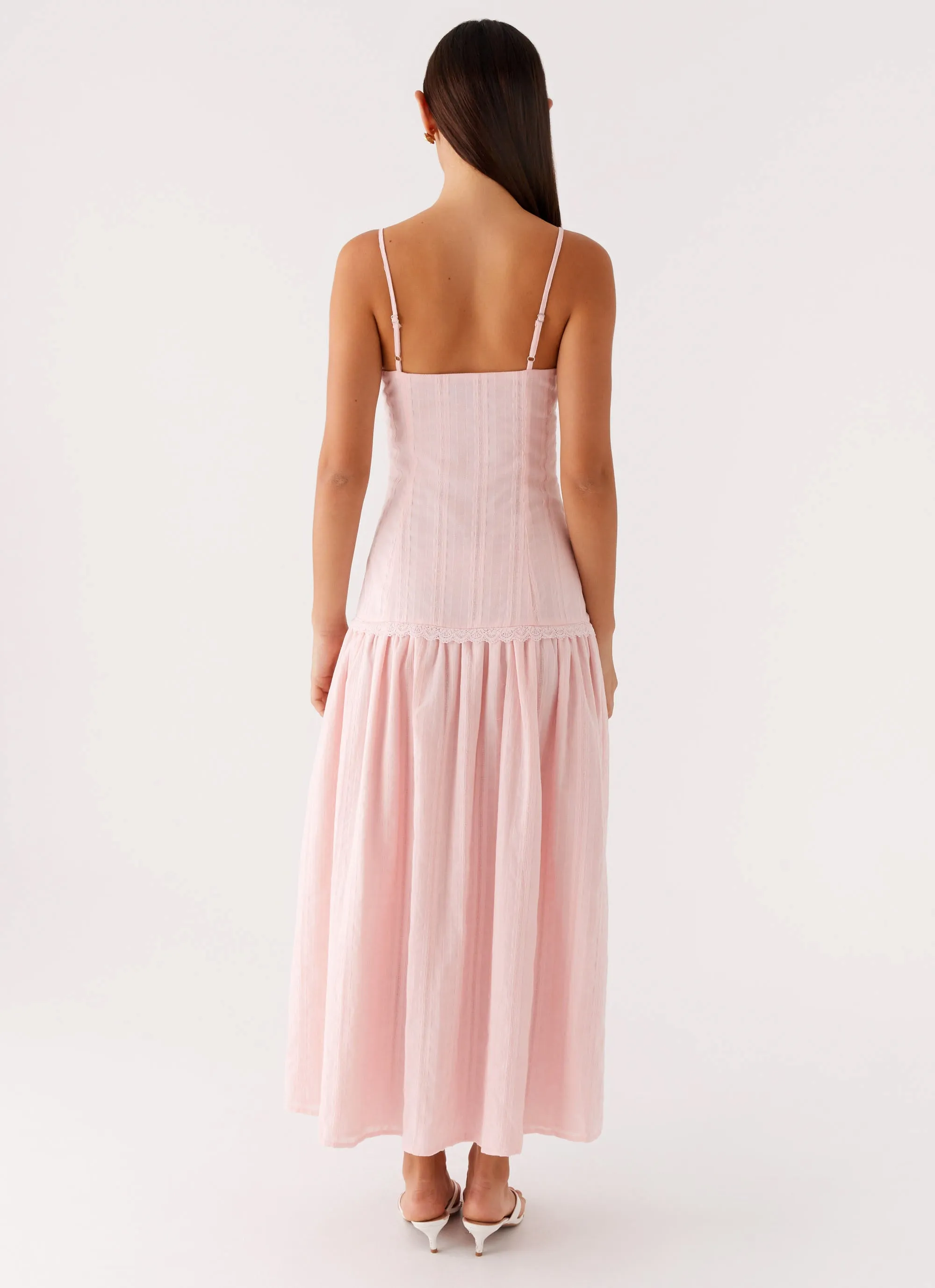 Layering Fit Found You Midi Dress - Pink
