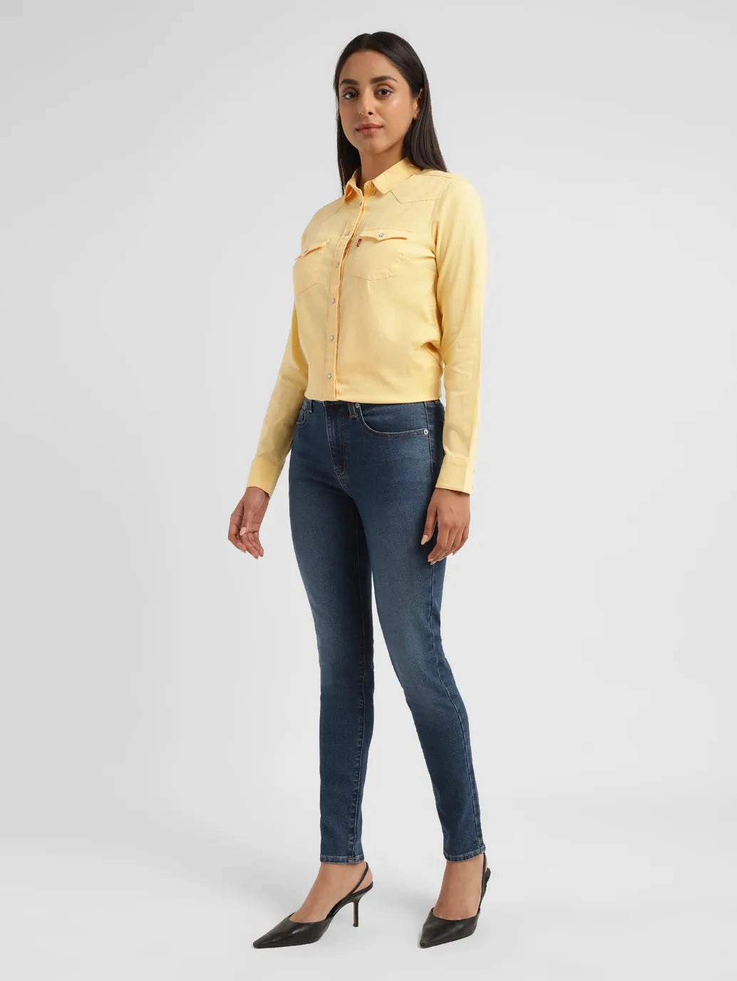 Winter Warmth Outdoor Adventure Weekend Wear Women's 721 Blue Skinny Fit High Rise Jeans