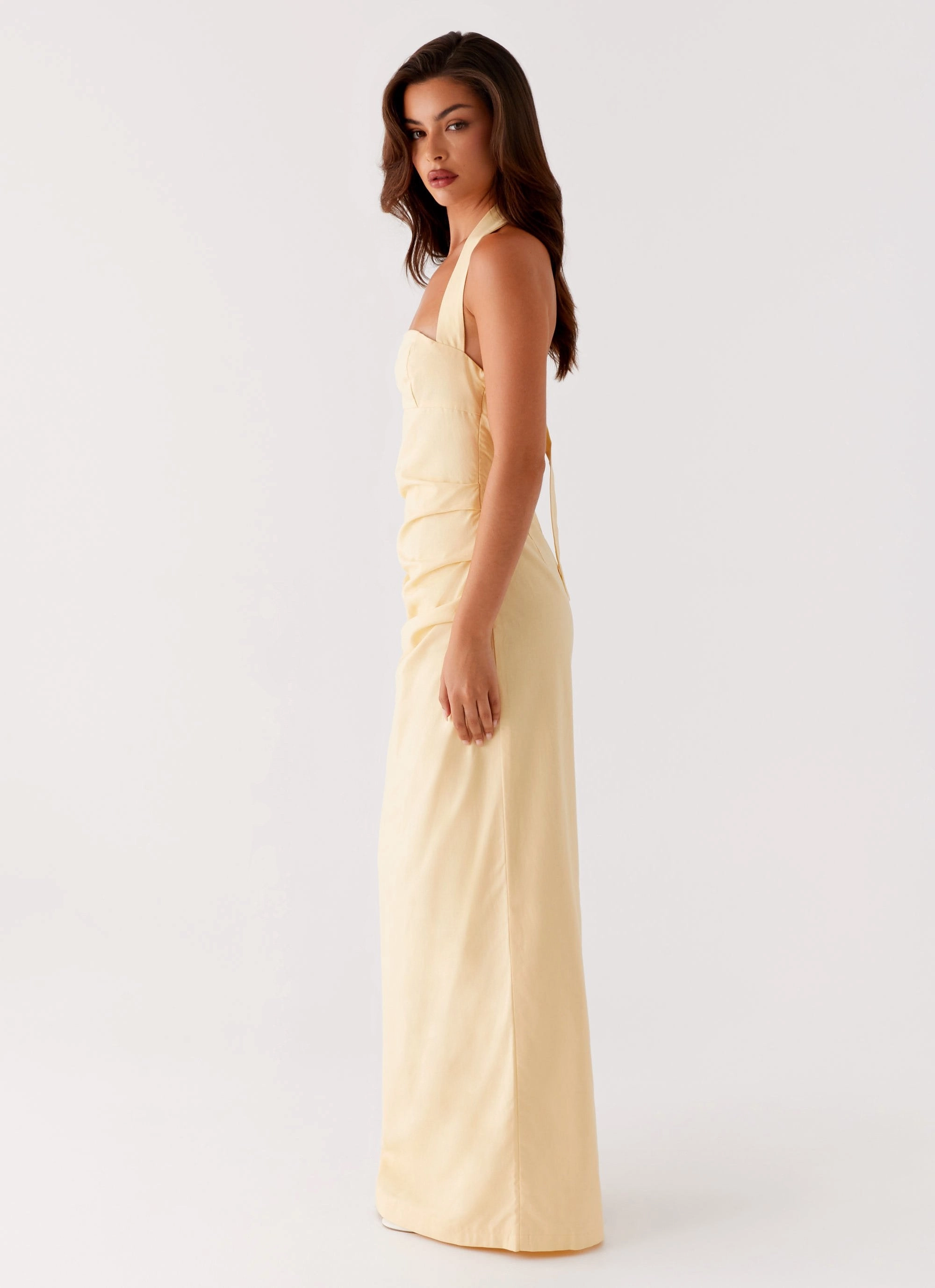 Rumour Has it Maxi Dress - Yellow Chill Moment Eye Appeal