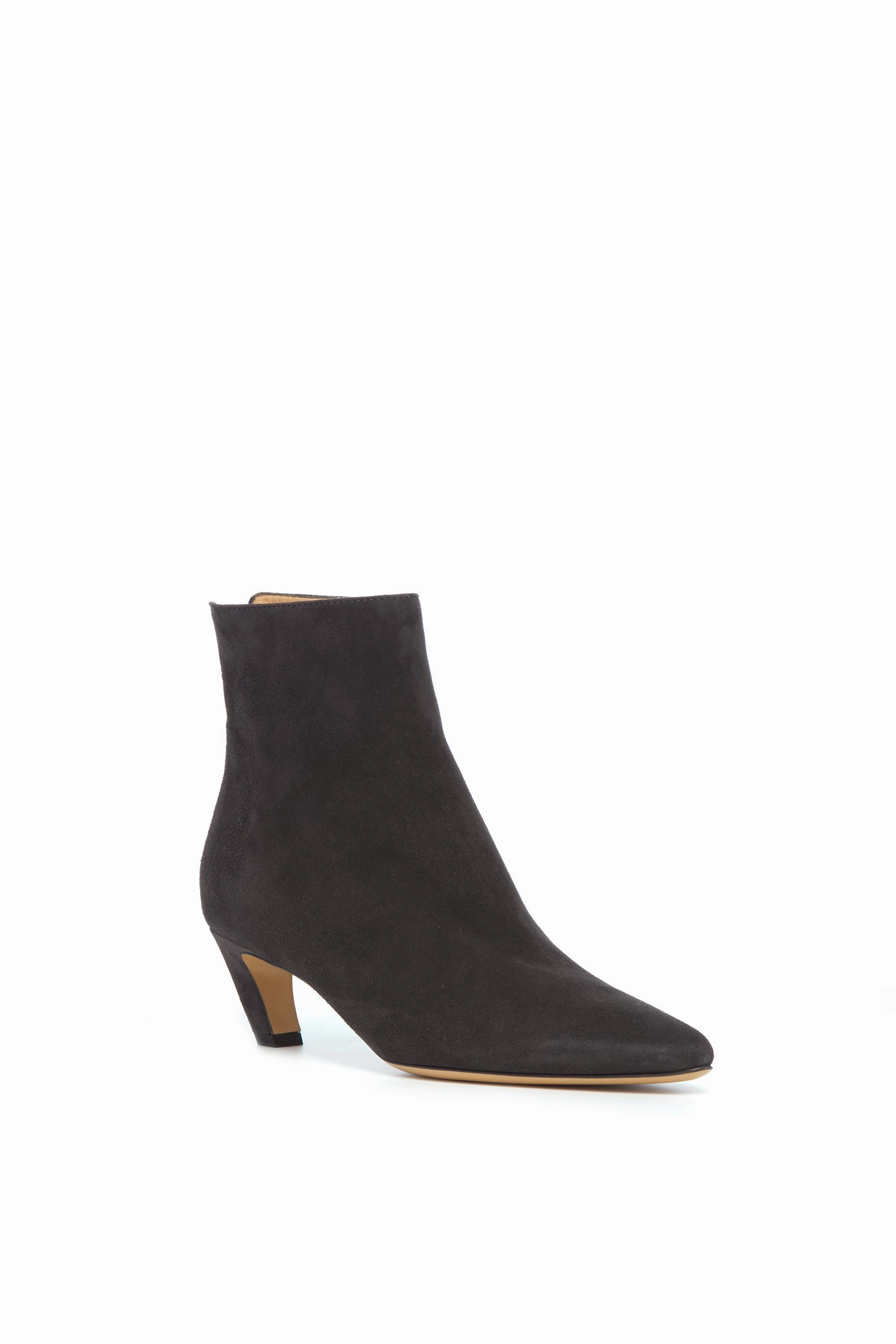 Premium Support Clayton Ankle Boot in Dark Grey Suede