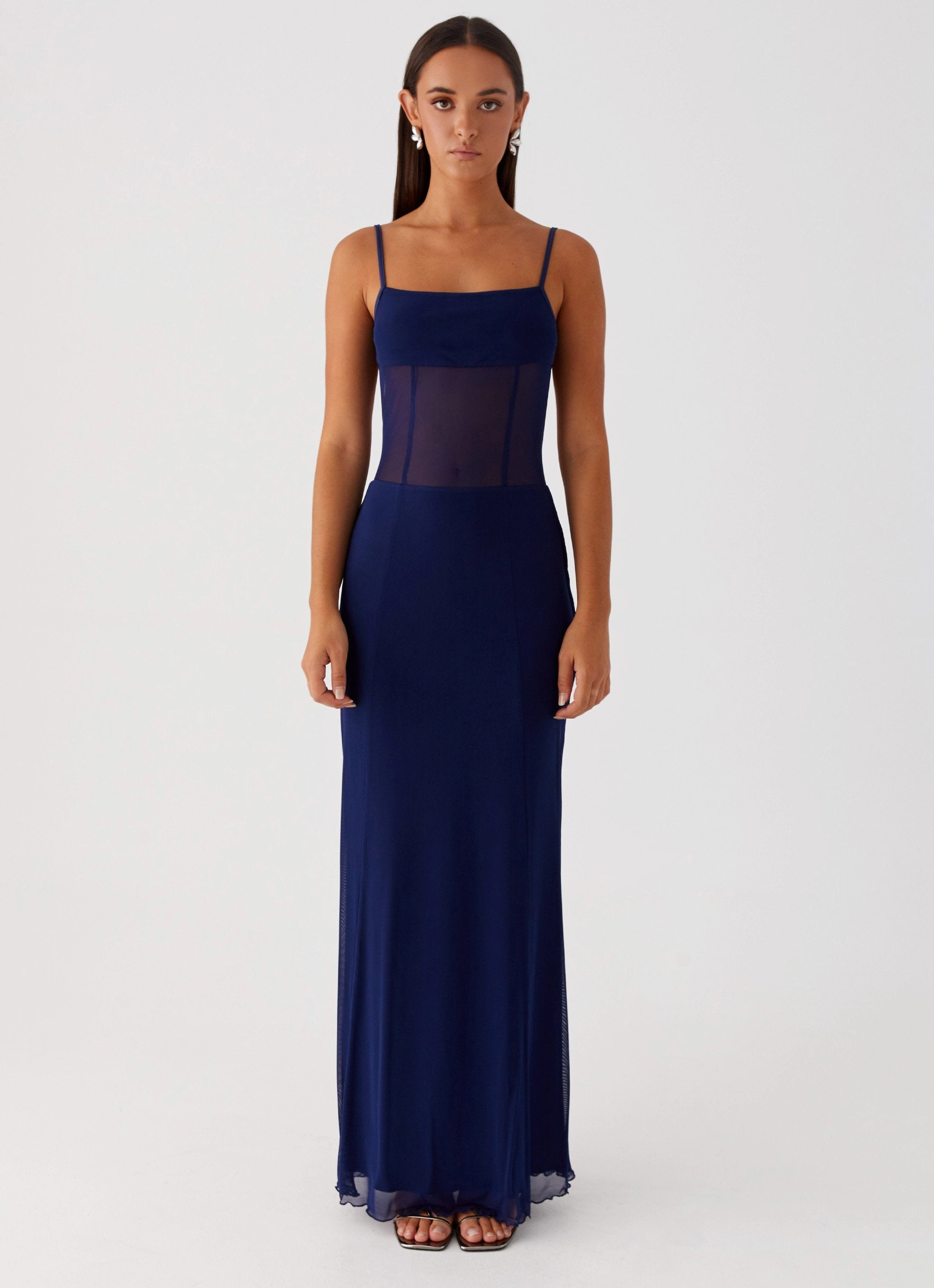 Statement Mood Miranda Maxi Dress - Navy