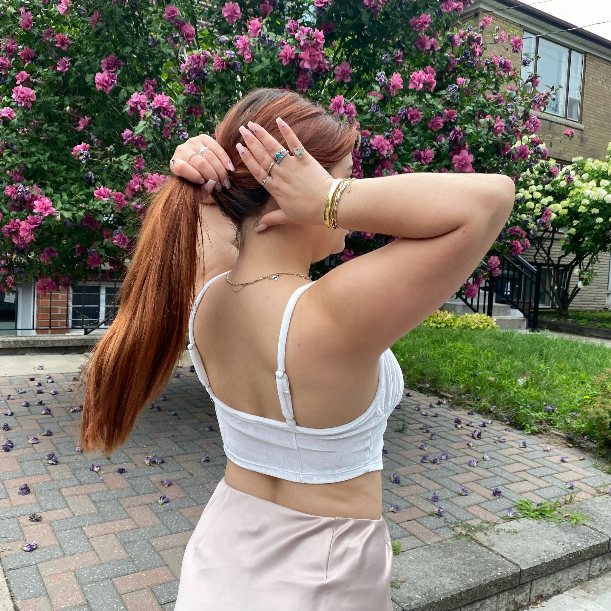 ELODIE Velvet Bustier collection