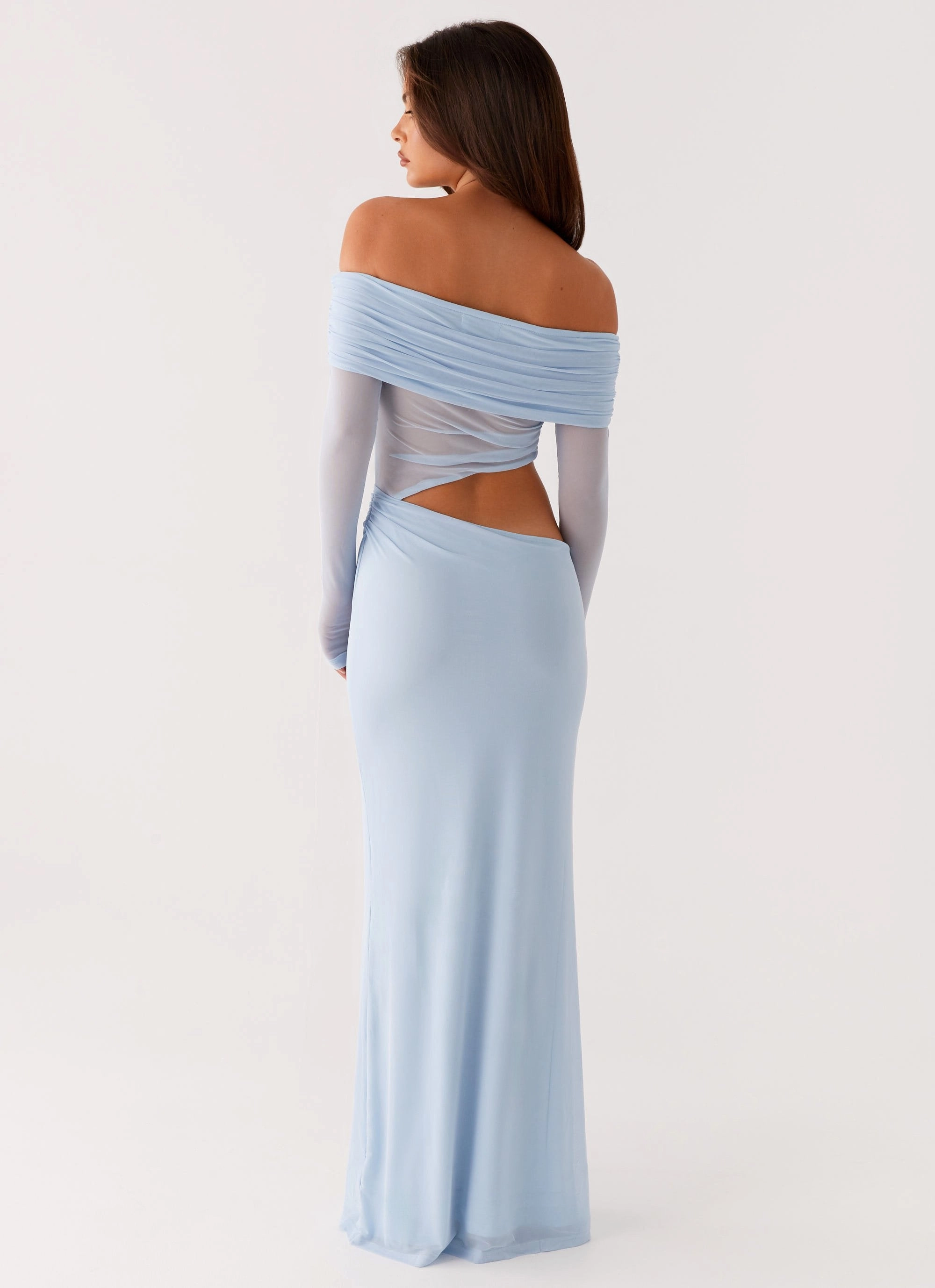 Stretch-Recovery Emery Maxi Dress - Blue