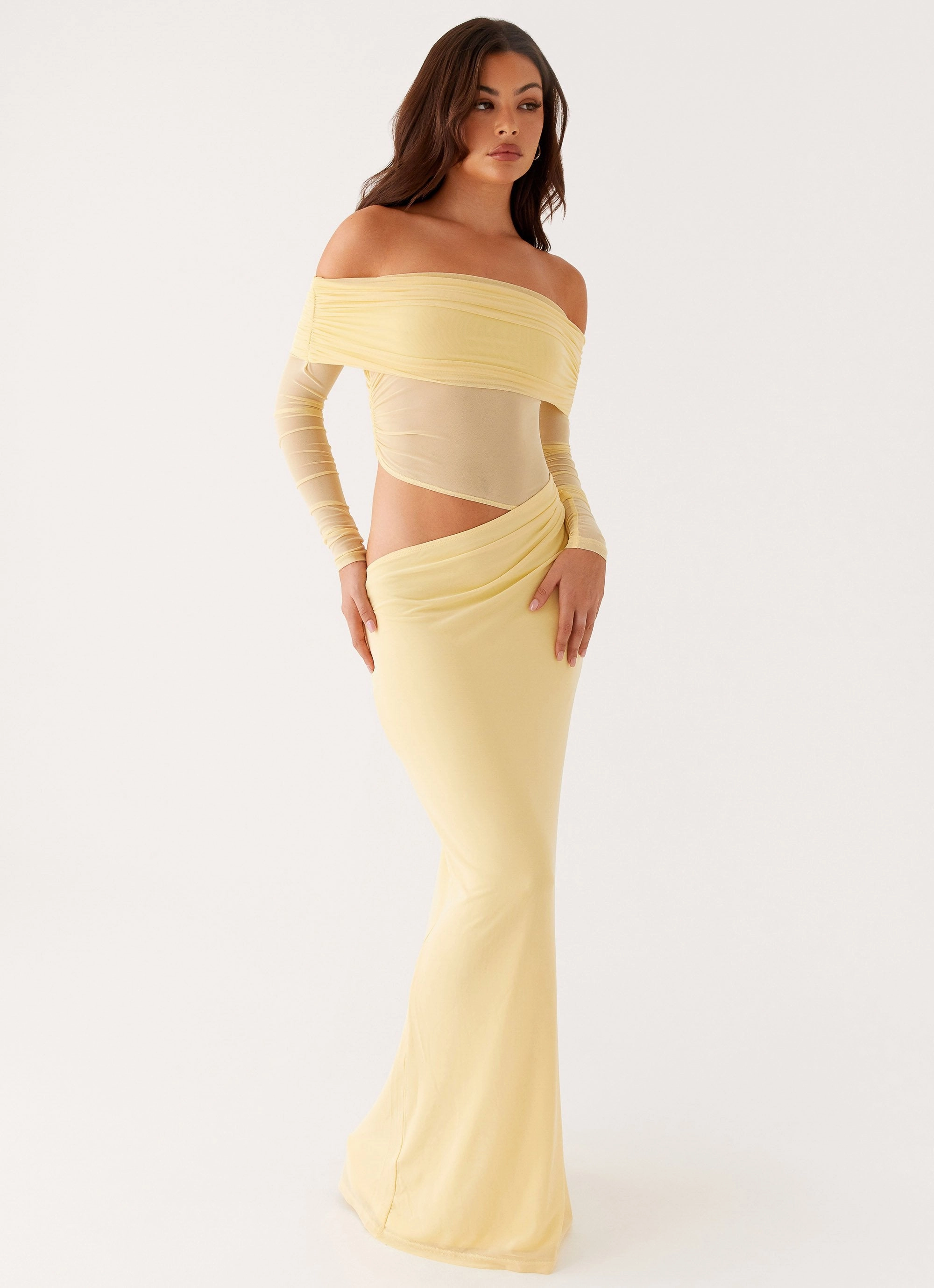 Emery Maxi Dress - Yellow Daily Movement