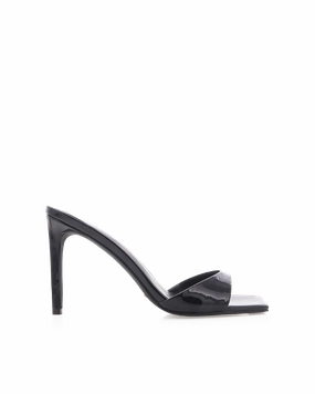 ESMERALDA - BLACK PATENT Effortless Glam Flexible