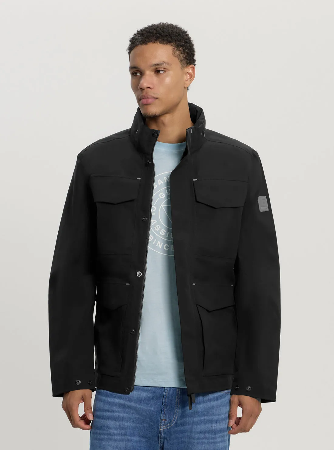 InterchangeablePanels hypoallergenic material Black Dunwich Jacket