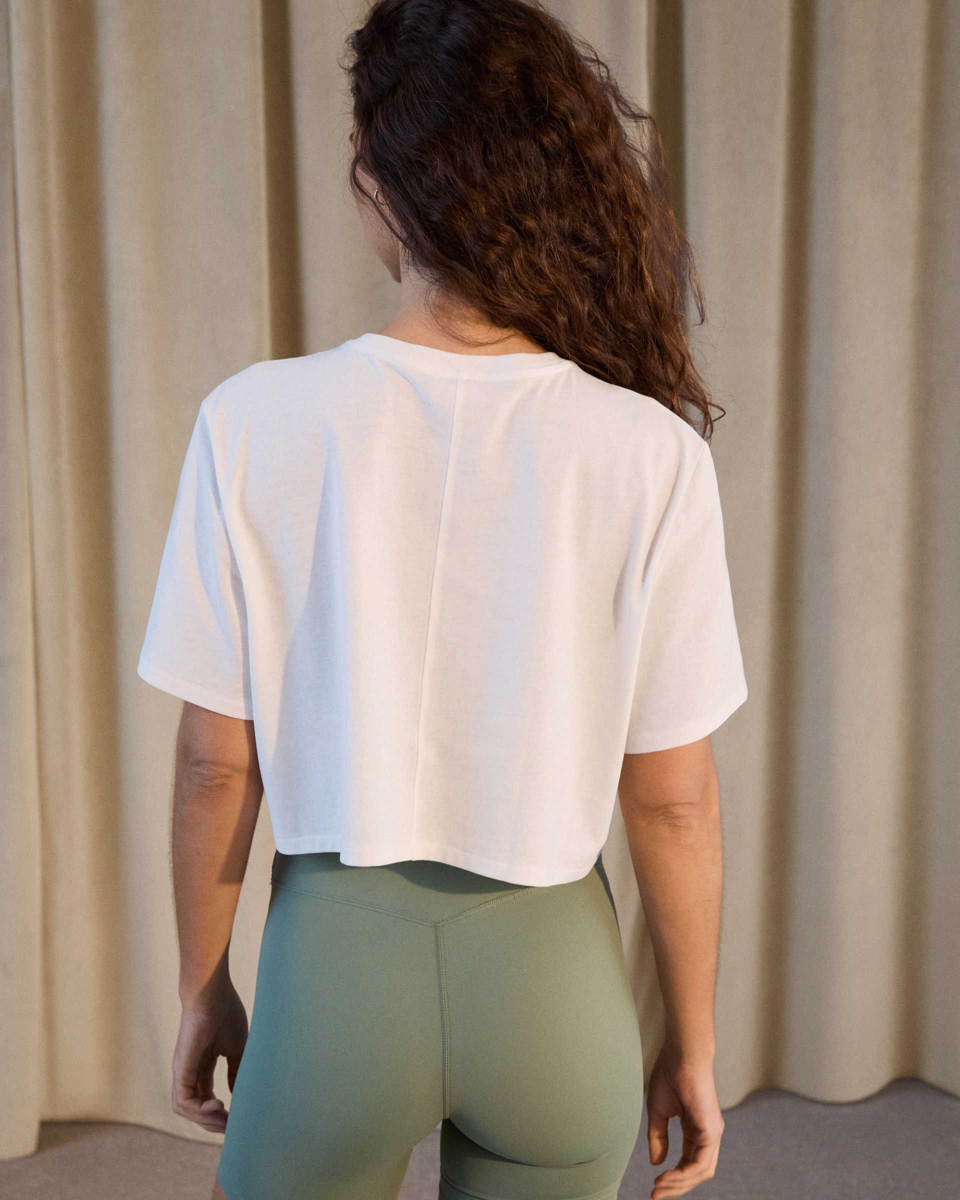 FlexFit Technology Essential Batwing T-Shirt - White