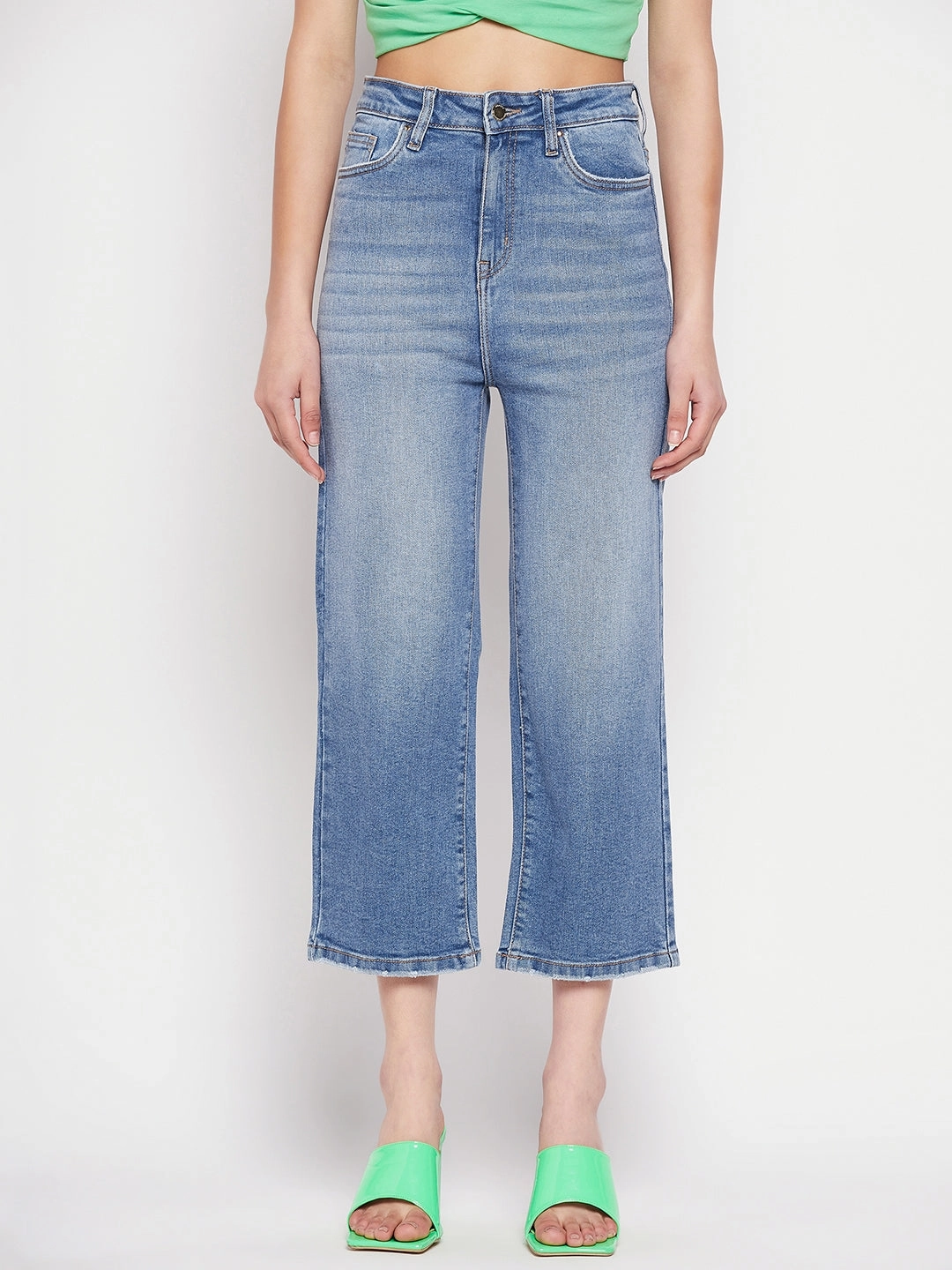 Organic Cotton Madame Blue Denim