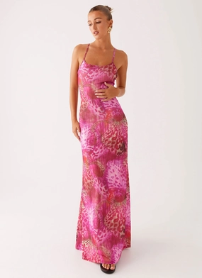 Style Option Everett Maxi Dress - Lavender Lagoon
