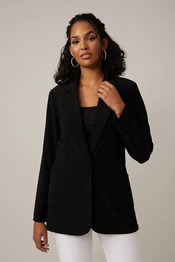 Joseph Ribkoff - 221317S Classic Blazer Convertible Style