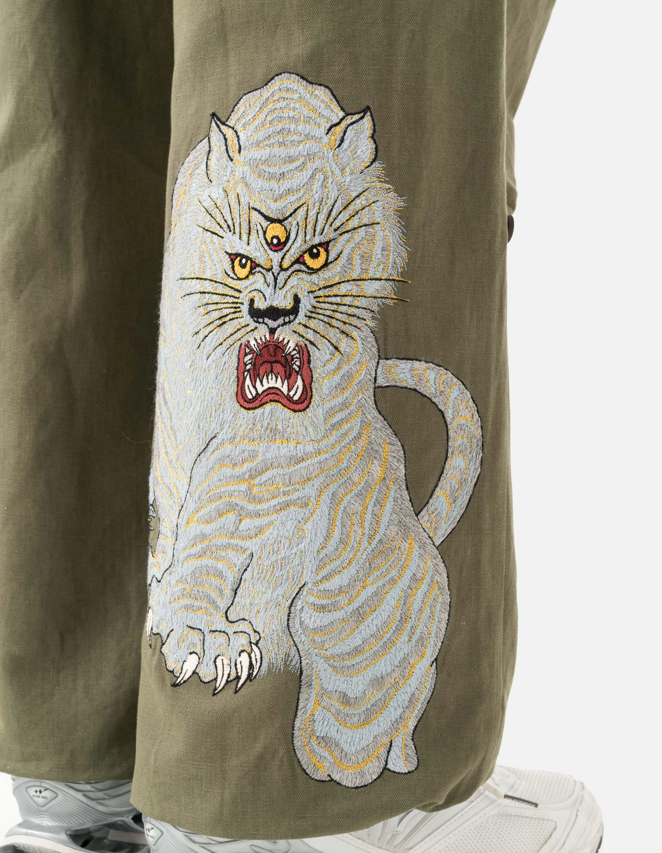 7094 Sno Panters Embroidered Loose Snopant? Olive OG-107F Base Layer