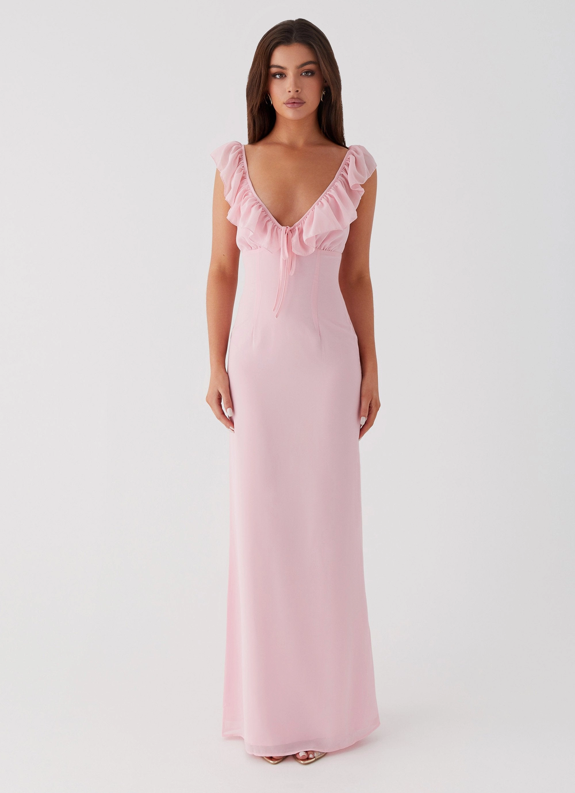 Daily Silhouette Silvie Maxi Dress - Pink