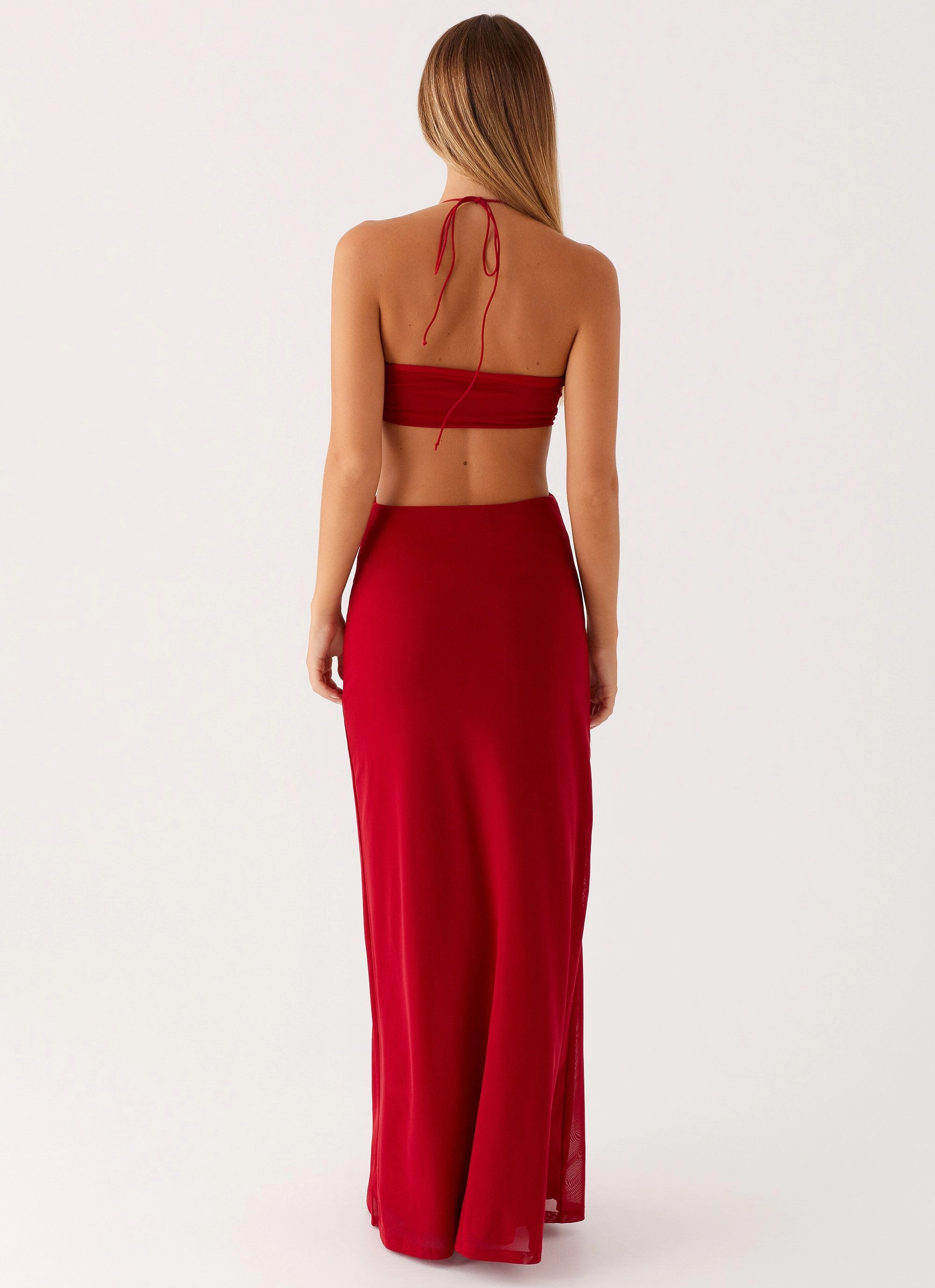 Fit Mood Hallie Maxi Dress - Red