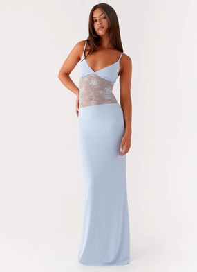 Envy Maxi Dress - Blue Modern Design