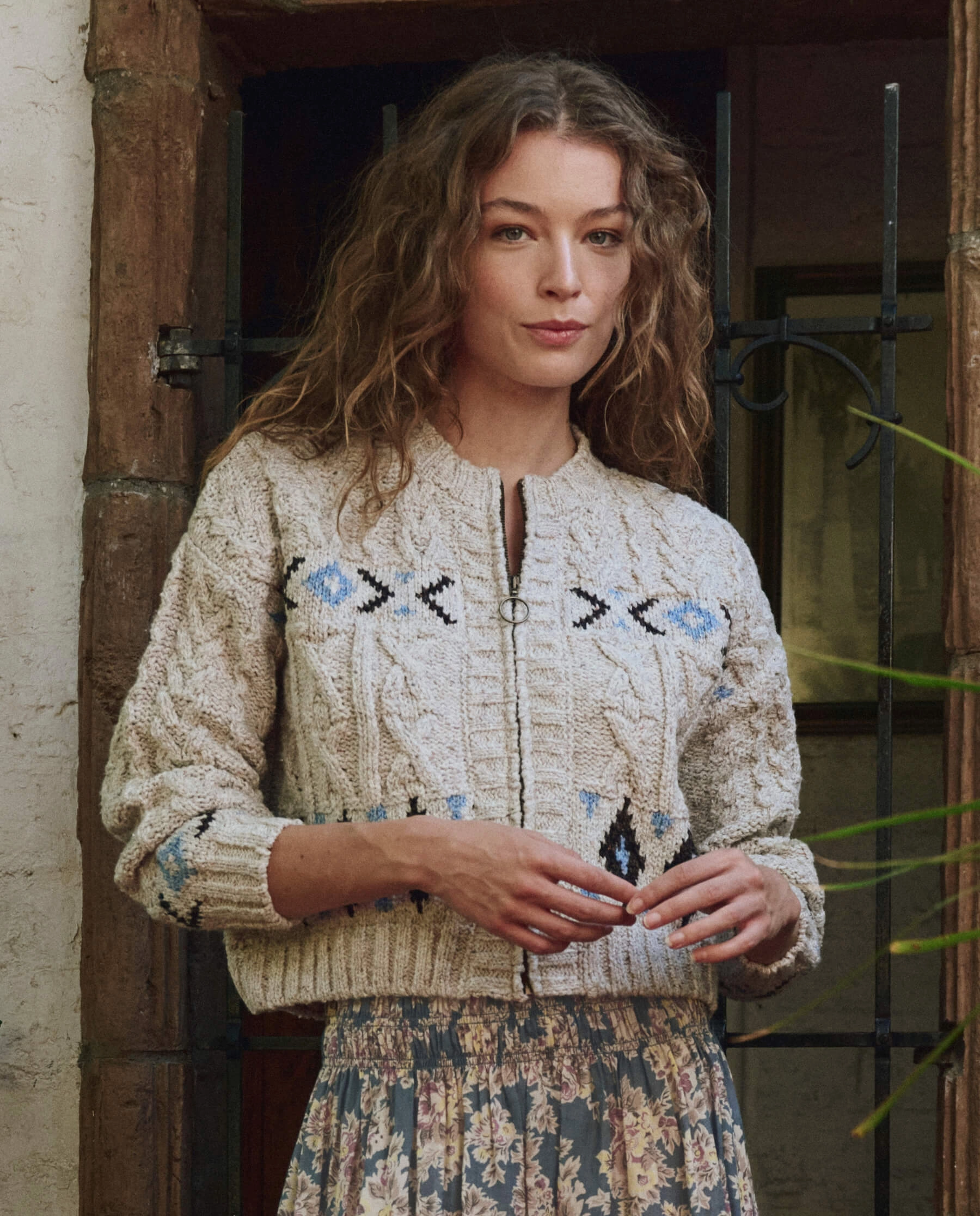 The Cavern Cardigan. -- Oat All Season Knitwear Casual Style